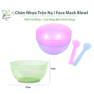 Chén Nhựa Chuyên Dùng Trộn Mặt Nạ - 3nfam.organic