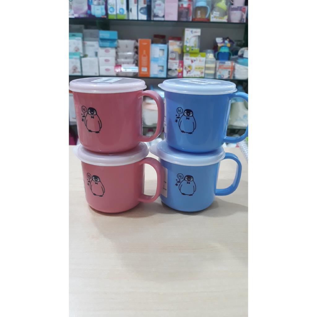 Cốc Uống Nước Có Nắp Nhật 200Ml