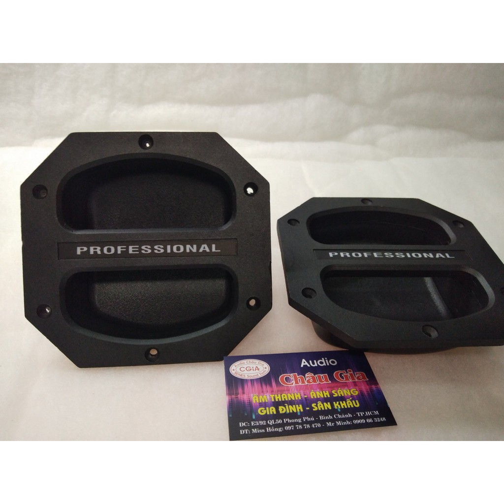 Tay xách thùng loa array 2 cái ốp nhôm Audio Châu Gia