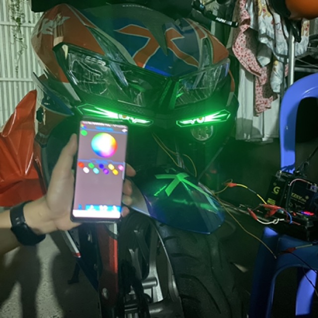 Mạch hiệu ứng  Audi A11 cho xe winner X ( 1 bộ đủ như hình)