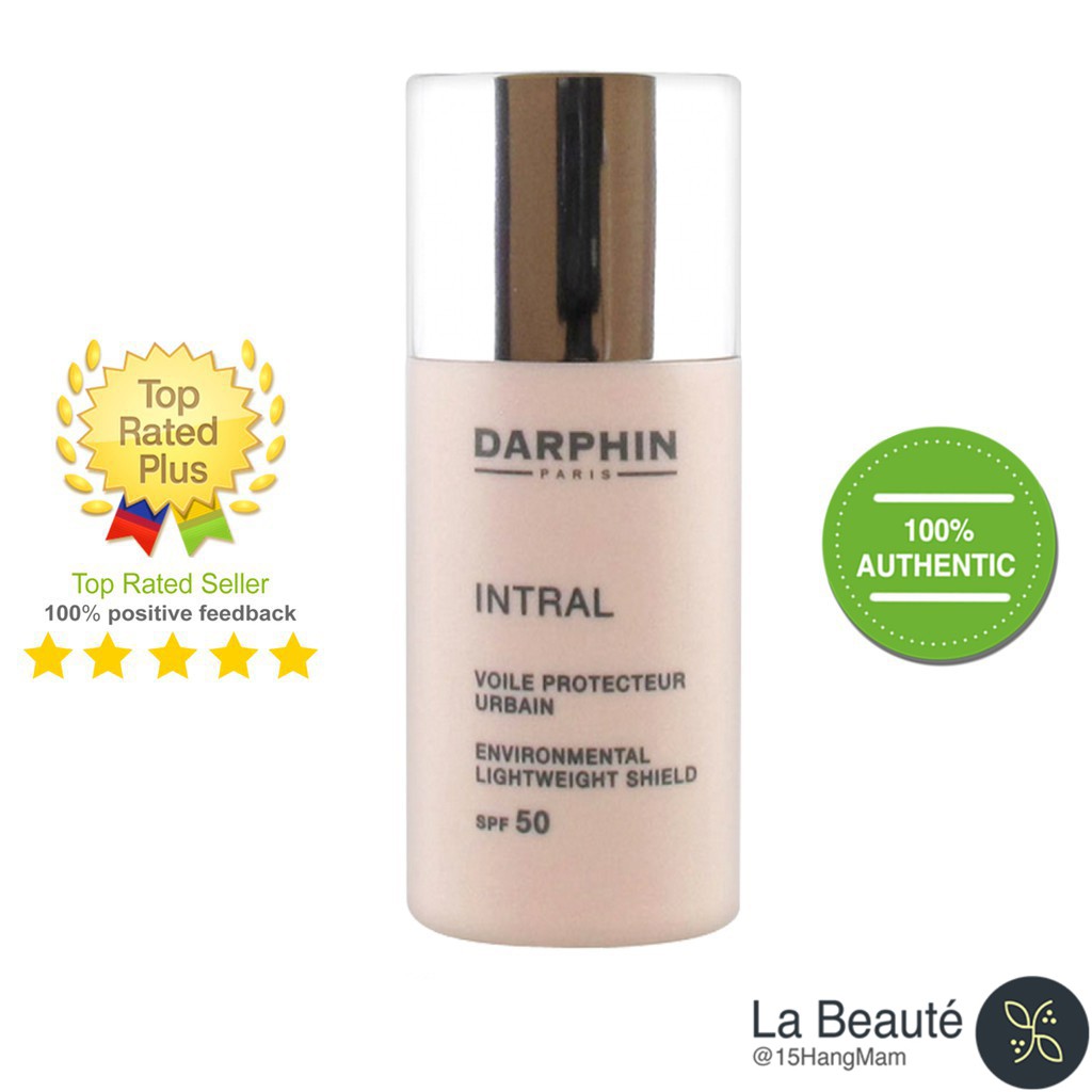 Kem Chống Nắng Vật Lý Cho Da Dễ Kích Ứng - Darphin Intral Peaux Sensibles Voile Protecteur Urbain 30ml