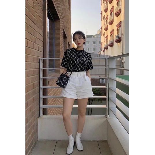 Áo tee MLB monogram ss22