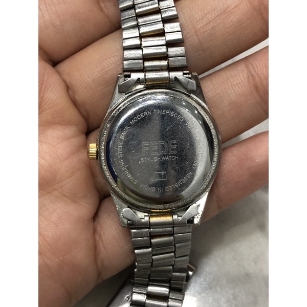 ĐỒNG HỒ SI NHẬT CHÍNH HÃNG DÂY INOX DÀNH CHO NỮ - THƯƠNG HIỆU FEDE