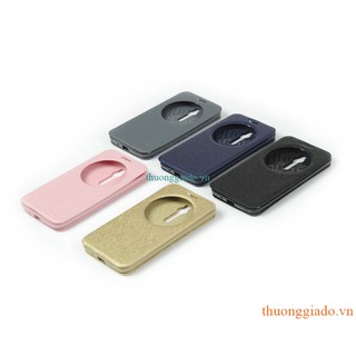 Bao da cầm tay có cửa sổ view cho asus zenfone 2 zenfone2 ze551