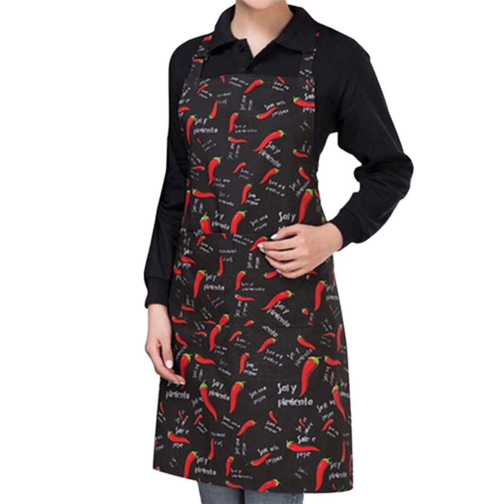 1 Tạp Dề Dáng Dài Có Túi Tiện Lợi