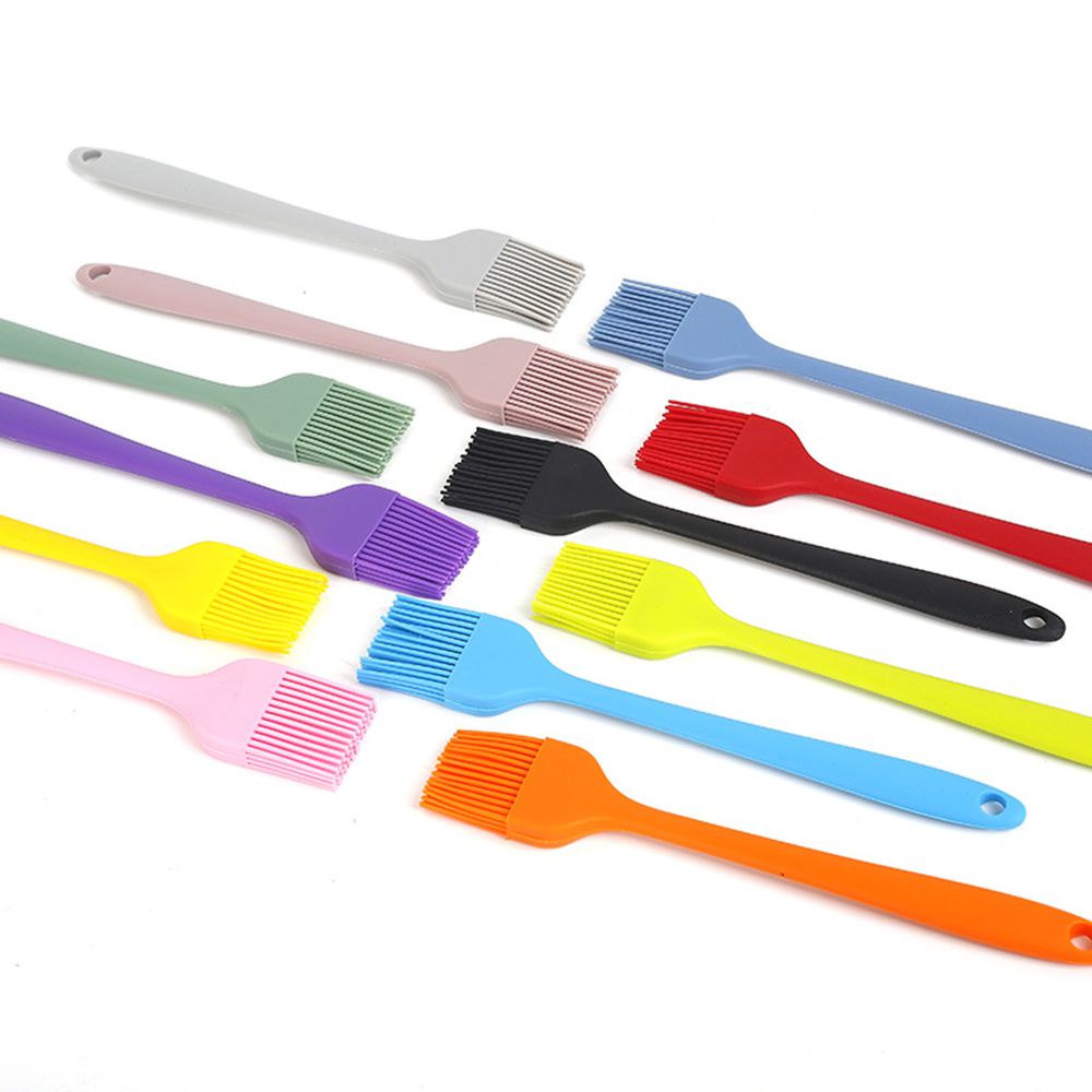 YIYU Cọ phết dầu nướng BBQ bằng silicon cỡ lớn DIY nhiều màu tùy chọn