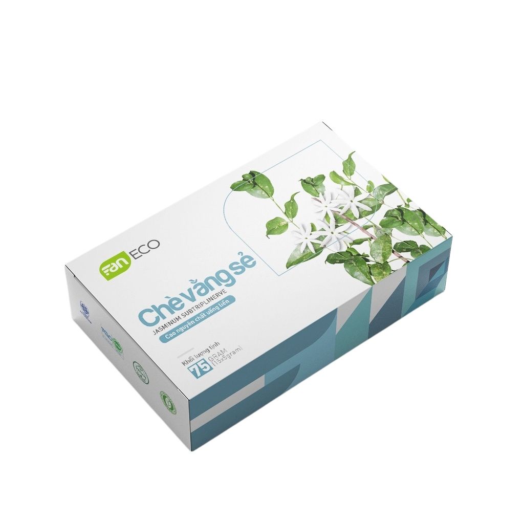 Chè Vằng Sẻ Lợi Sữa Giảm Cân Fanutrifood Faneco Cao Lỏng Uống Liền 15goi*5g