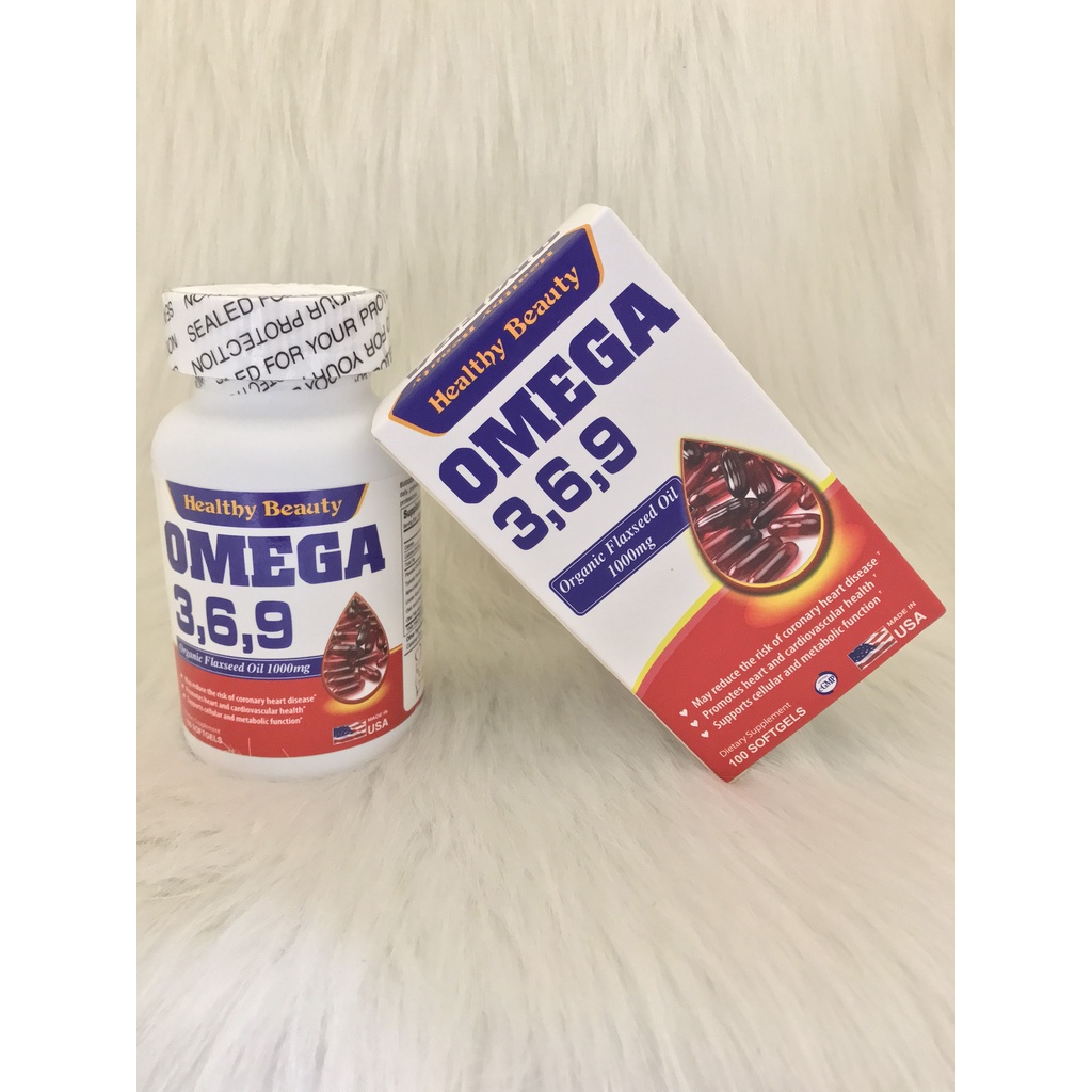 Viên Uống Omega 3,6,9 Healthy Beauty