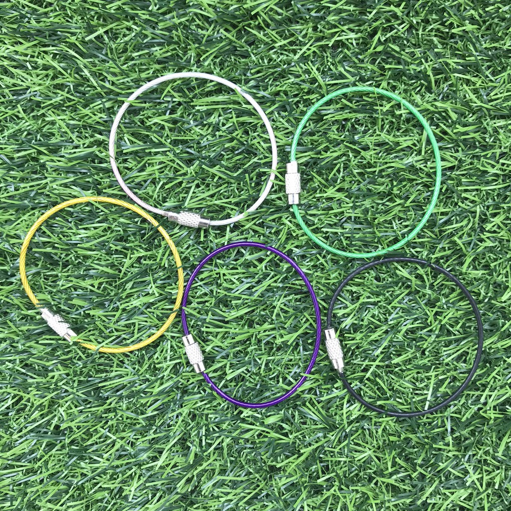 Combo 5 vòng treo khóa vòng treo đồ balo móc treo đồ balo chống tuột