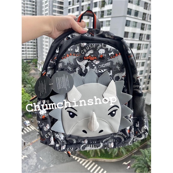 Balo Smiggle dòng cao cấp Khủng long, Phi hành gia, cho bé từ 5-9 tuổi / Balo Khủng Long cho bé tiểu học