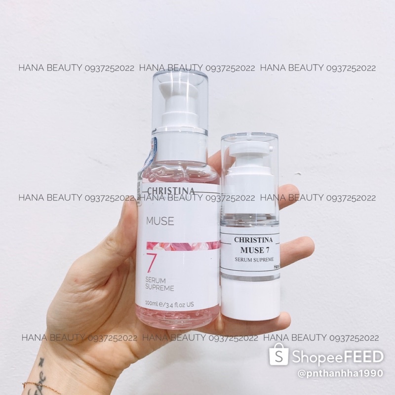 Serum Muse 7 Christina căng bóng phục hồi bảo vệ làn da bạn