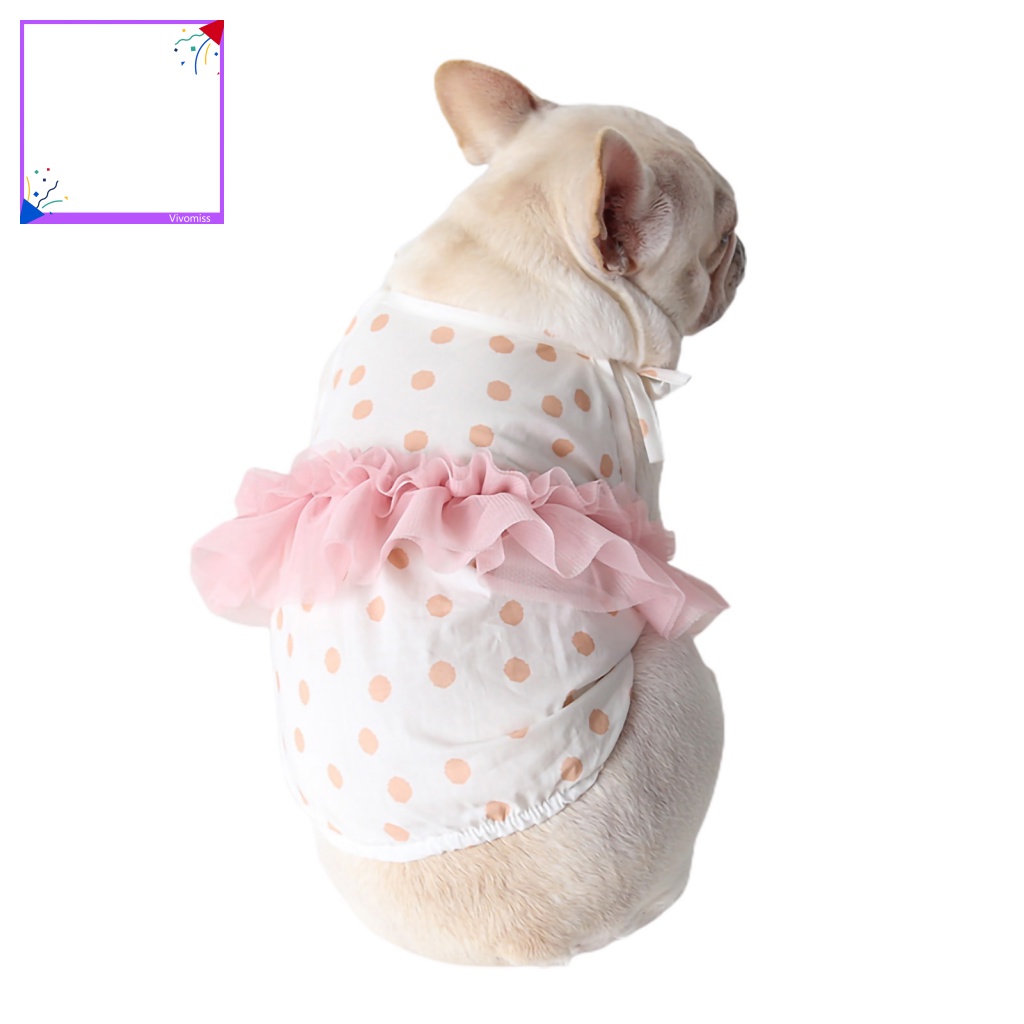 Đầm Chống Nắng Kiểu Công Chúa Thời Trang Mùa Hè Xinh Xắn Cho Cún Cưng