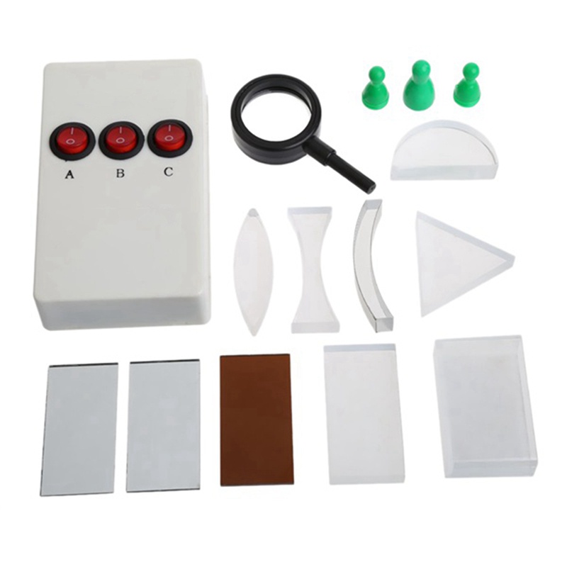 Bộ Lăng Kính Laser Lăng Kính Tam Giác Cho Thí Nghiệm Vật Lý