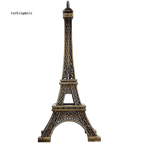 Mô Hình Tháp Eiffel Bằng Kim Loại 15cm Trang Trí Nhà Cửa