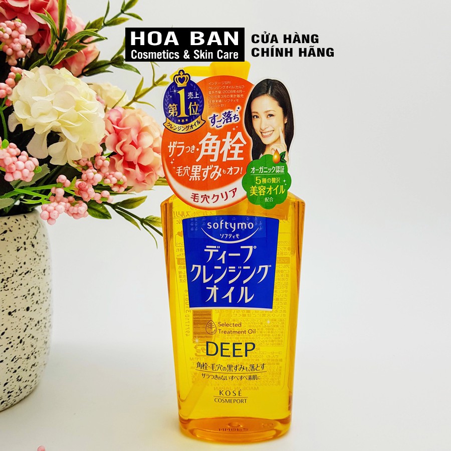 Dầu tẩy trang Kose Softymo Cleangsing Oil 230ml nội địa Nhật