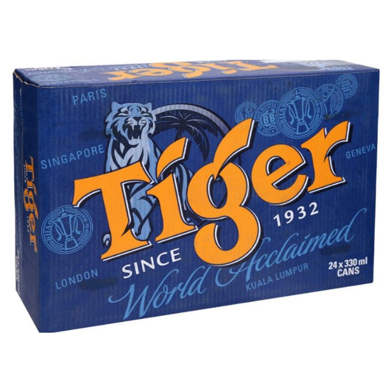 Bia Tiger 24l x 330 ml
