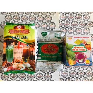 Combo NỬA set trà thái lớn nấu được 15-20lít (Tặng ống hút)