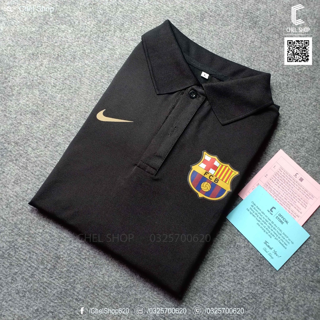 Áo polo cao cấp Barcelona mùa 2022/23 [ẢNH THẬT]