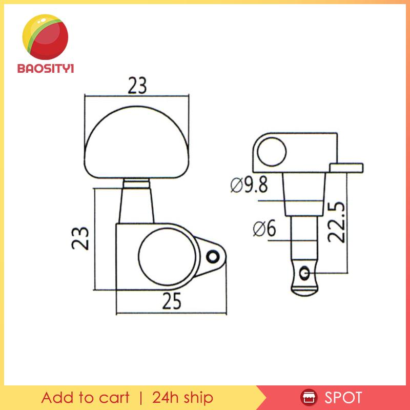 Đầu Chốt Điều Chỉnh Dây Đàn Guitar 3R3L Hiệu Baosity1