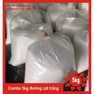 Combo 5kg đường cát trắng