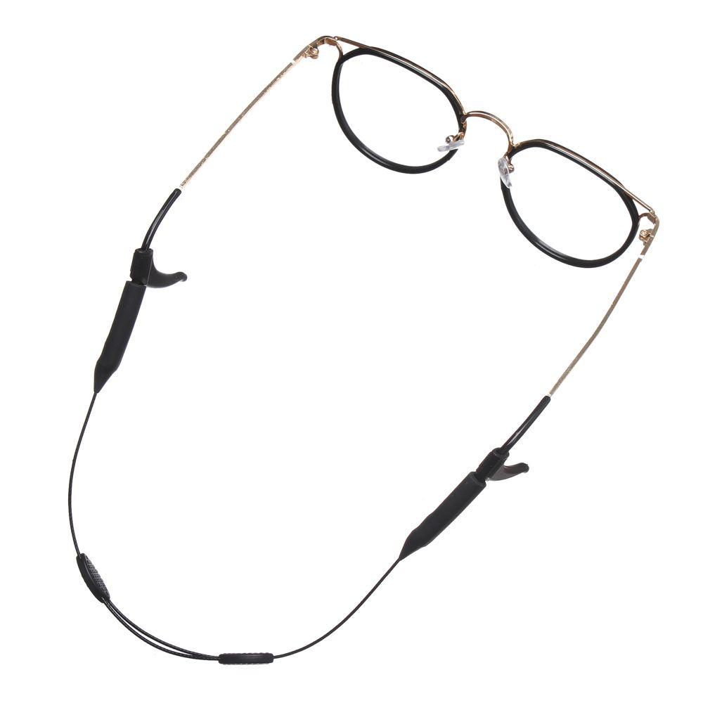 SUSANS Accessories Scalable Eyeglass Lanyard Sports Anti-Slip Ear Hook Adjustable Eyewear Rope Sunglasses Chain Silicone Neck Cord String Holder Glasses Strap