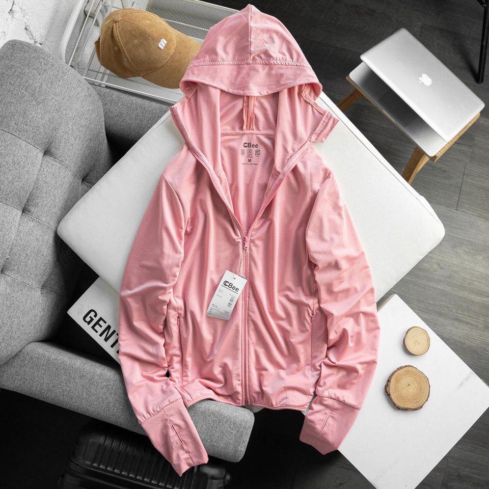 Áo chống nắng nữ thông hơi vải kim cương siêu mát phụ kiện thời trang nữ