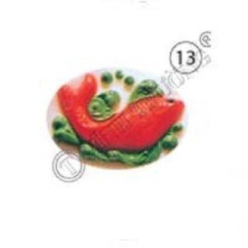 Khuôn nhựa rau cau hình các chép dài 20cm