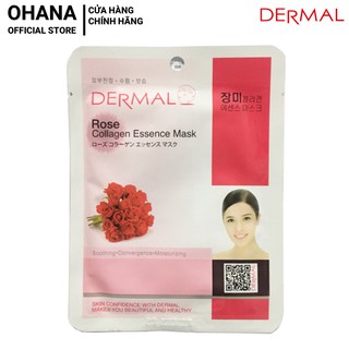 Mặt Nạ Dưỡng Da Tinh Chất Hoa Hồng Dermal