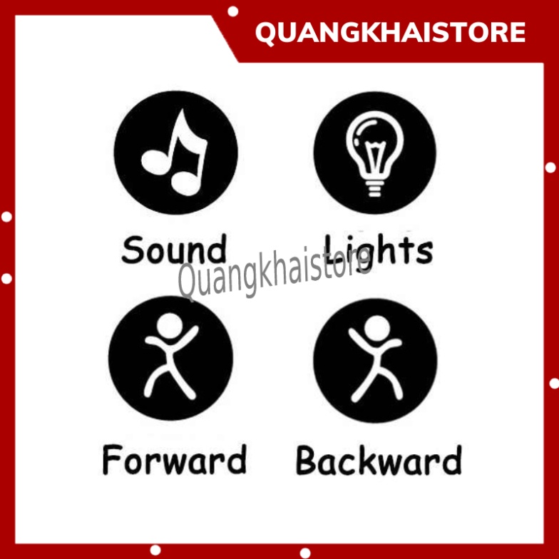 Robot Panda chiếu sáng biết hát nhảy Rô bốt Gấu Trúc Dance hiệu ứng đèn Led đẹp mắt tặng kèm pin và cán đèn trung thu