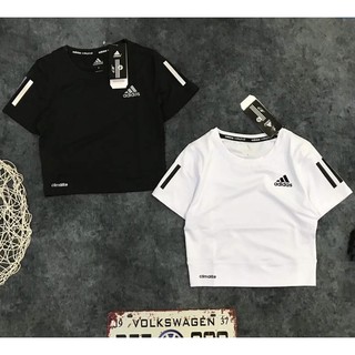 [NEW] Áo croptop tập gym yoga, logo thêu, form chuẩn chất đẹp