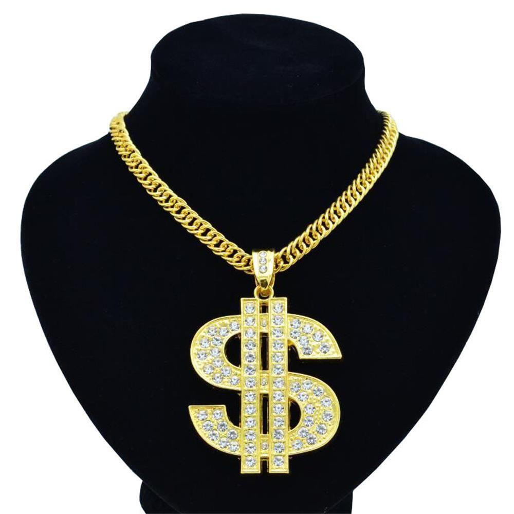 BSUNS Vòng cổ Đính Đá Phong Cách Hip Hop Thời Trang