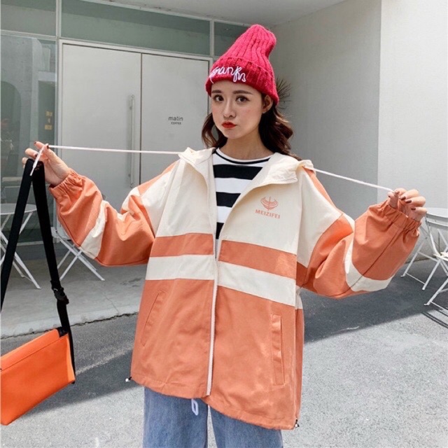⛄️ Áo khoác thô kaki pha màu ⛄️ Hàng Quảng Châu