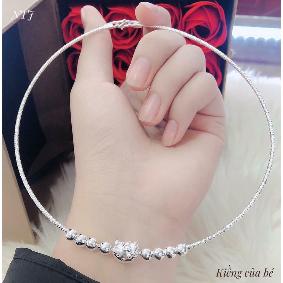 Kiềng bạc cổ cho bé