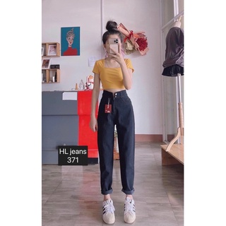 🌞baggy jeans tua lai 2 nút