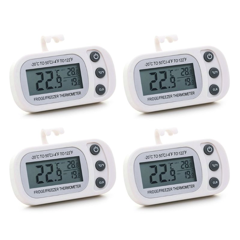 Set 4 Đĩa Thu Âm Kỹ Thuật Số Cho Tủ Lạnh