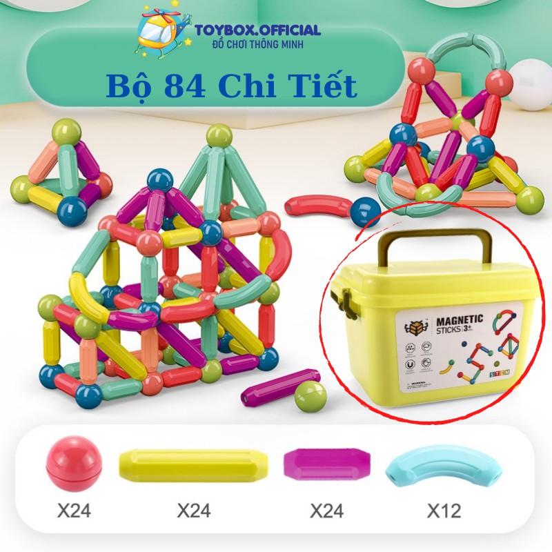 Đồ Chơi Xếp Hình MAGNETIC Chính Hãng Toybox68