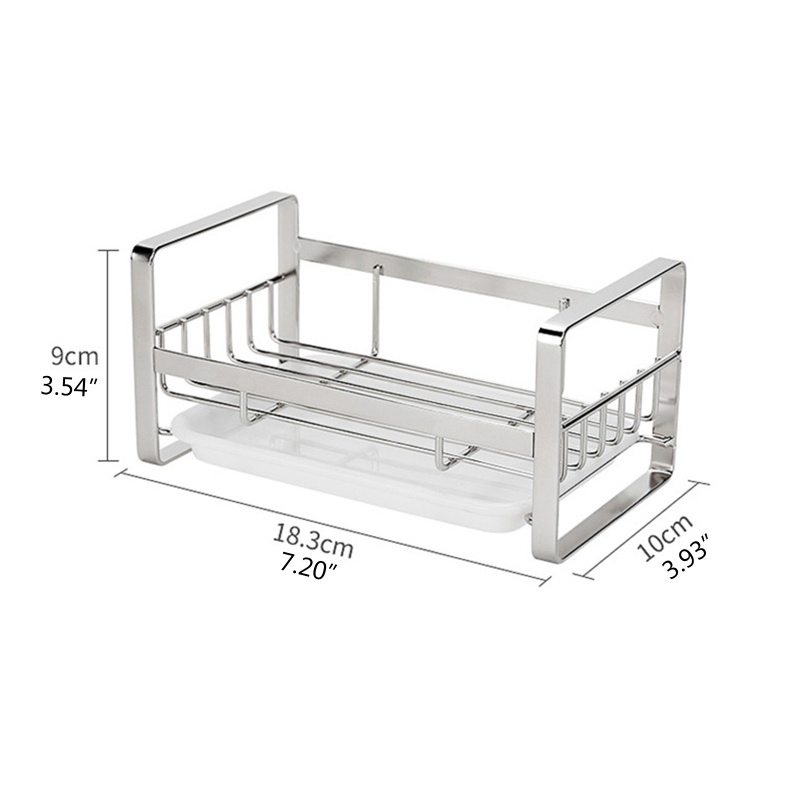 Giá Đỡ Bọt Biển Rửa Chén Gắn Bồn Rửa Tiện Dụng