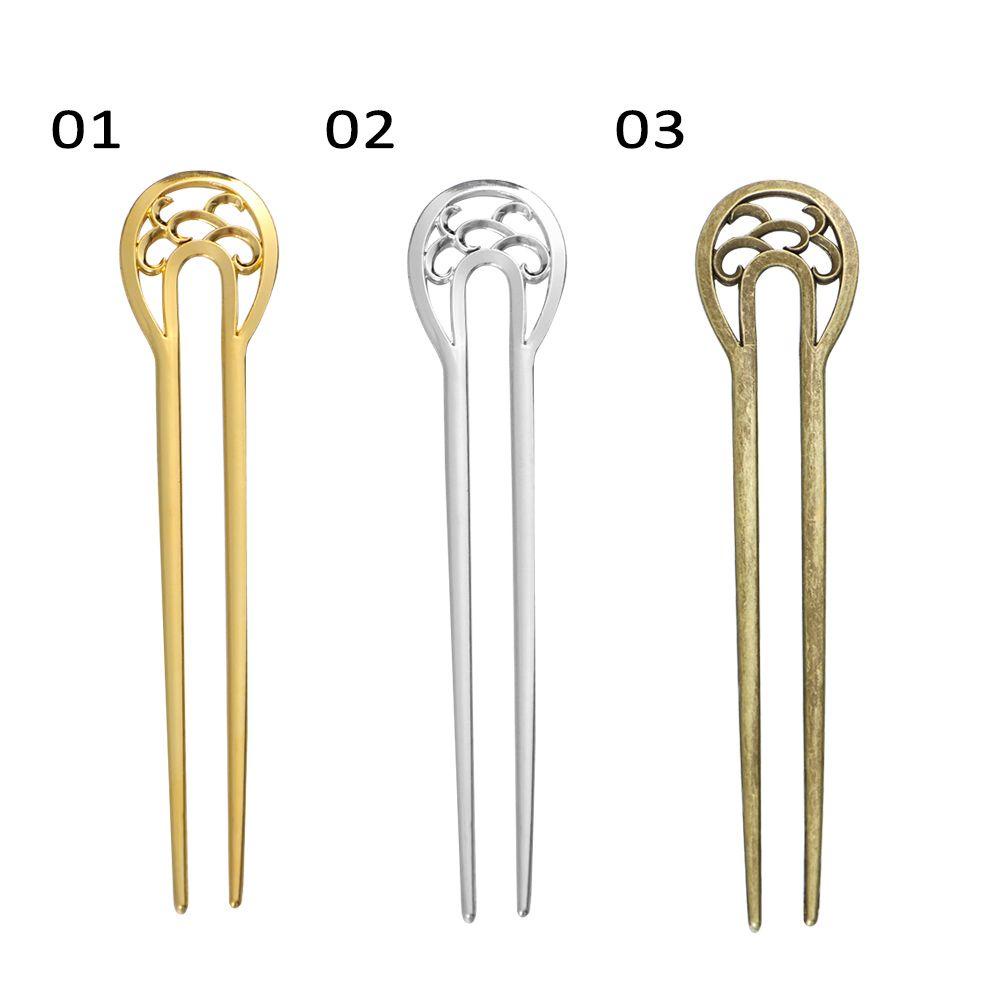 Trâm Cài Tóc Hợp Kim Hình Chữ U Chăm Sóc Tóc Cho Nữ