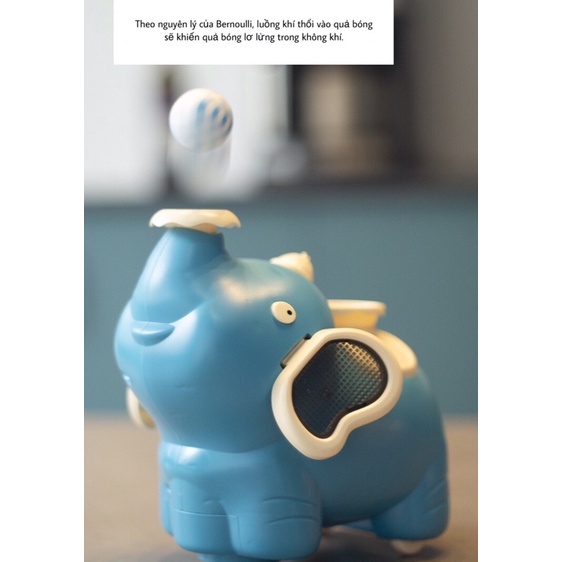 Máy Phun Sương Tạo Độ Ẩm Không Khí Hình Chú Voi Xinh Xắn Cho Bé