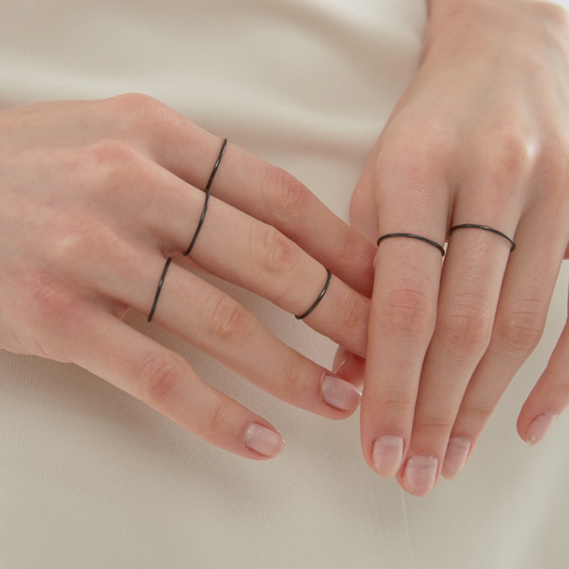 Nhẫn Bạc 925 Thiết Kế Đặc Biệt Đơn Giản Thời Trang Cho Nữ