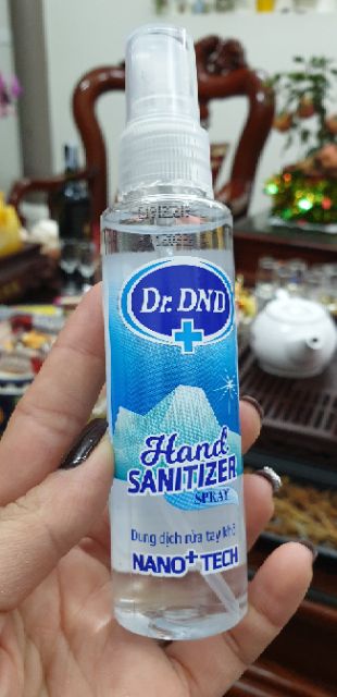 Xịt rửa tay khô Dr.DND 70ml