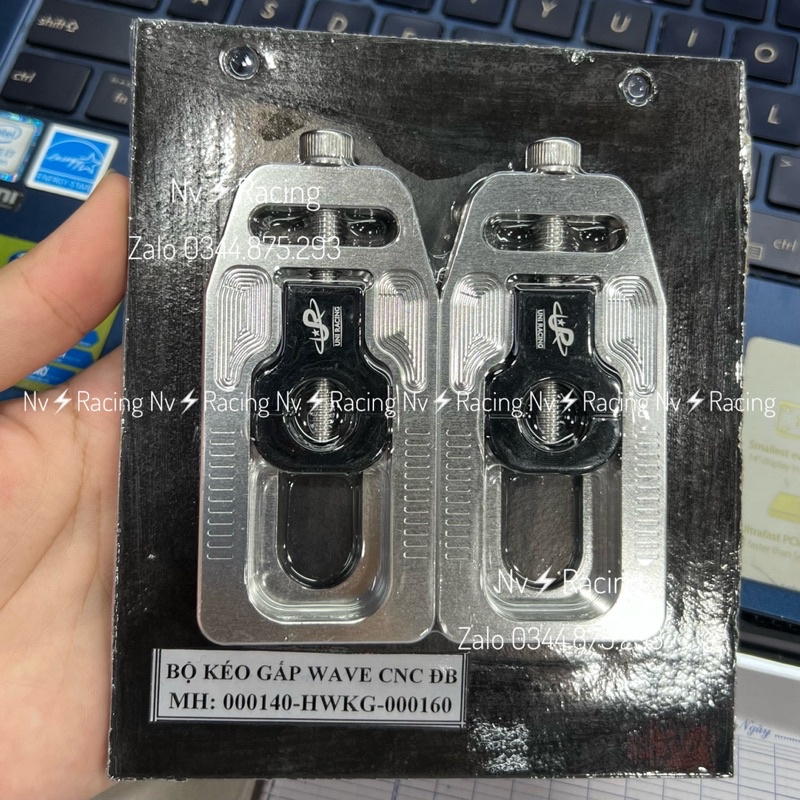 Bas tăng sên CNC Dream/Wave/Sirius nguyên khối nhôm