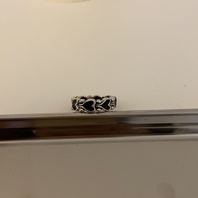 Nhẫn Hình Trái Tim Phong Cách Thời Trang Hàn Quốc 22852