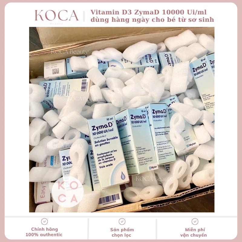 Zyma D 10000 IU/ml Vitamin D thuần cho bé