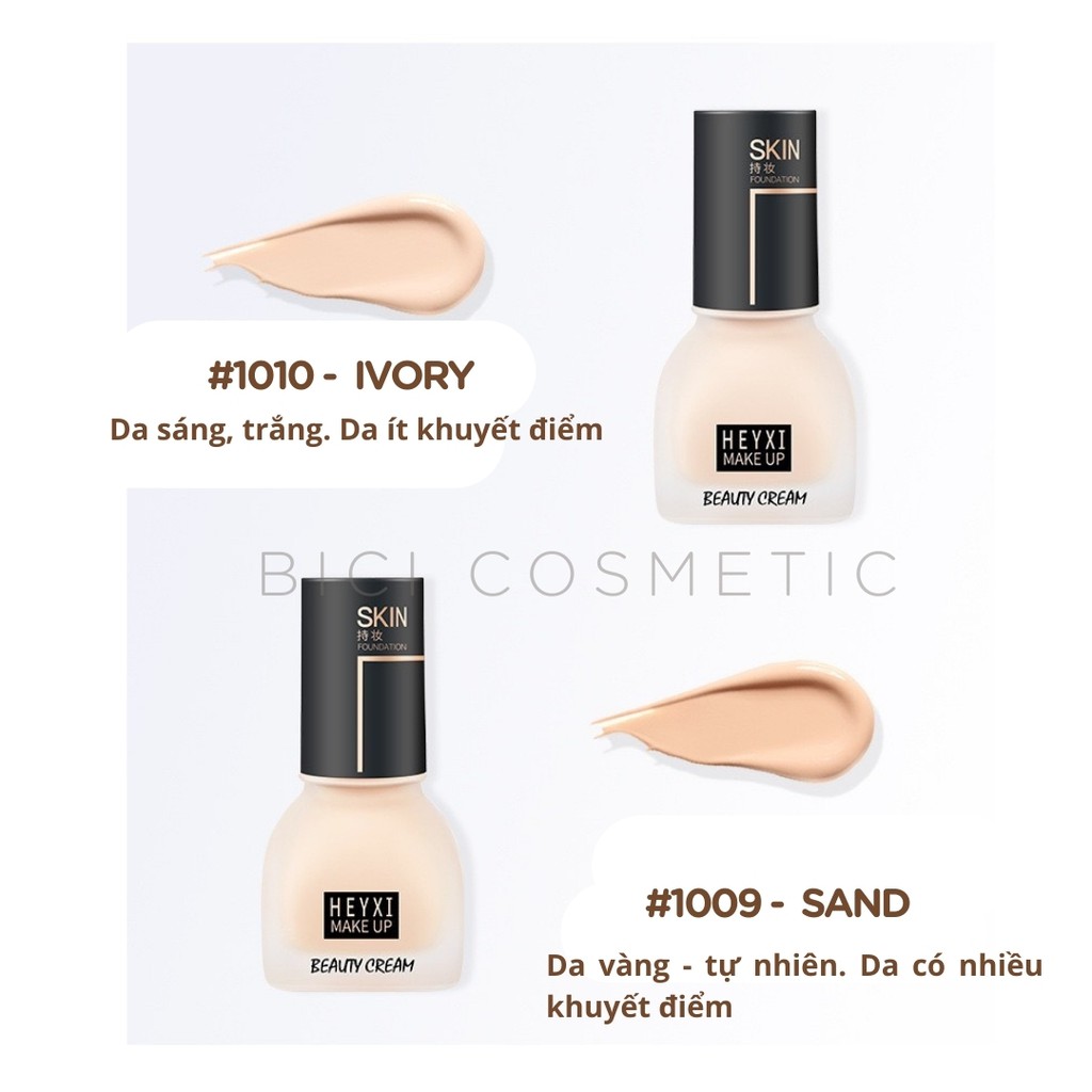 Kem Nền Che Phủ Dưỡng Ẩm HEYXI  làm đều màu da Beauty Cream Skin Foundation 30ml | BigBuy360 - bigbuy360.vn