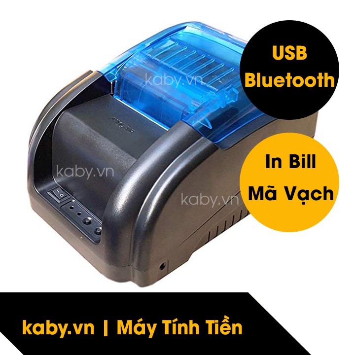 Máy In Bill In Tem Mã Vạch Khổ 58mm NYEAR Tùy Chọn USB Bluetooth