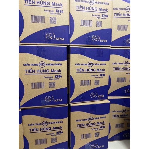THÙNG 300 KHẨU TRANG NGƯỜI LỚN CAO CẤP KHÁNG KHUẨN 4D KF94 | BigBuy360 - bigbuy360.vn