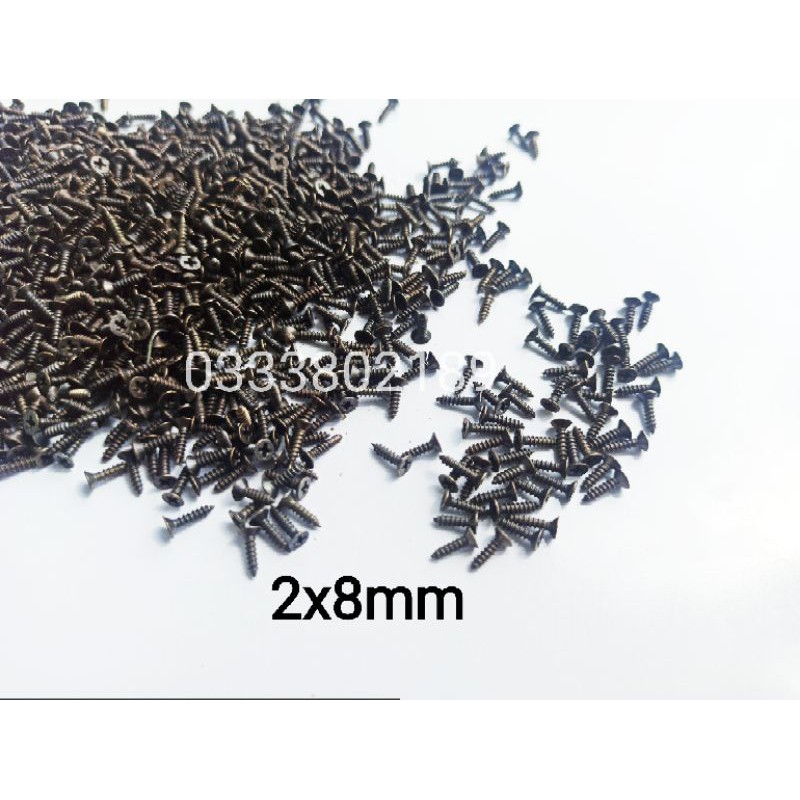 50gr Vít 2x8mm, 2X6mm .