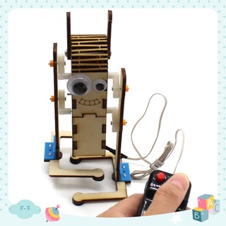 DIY điều khiển từ xa robot mắt lớn điều khiển từ xa công nghệ đồ chơi robot tự làm - LG20