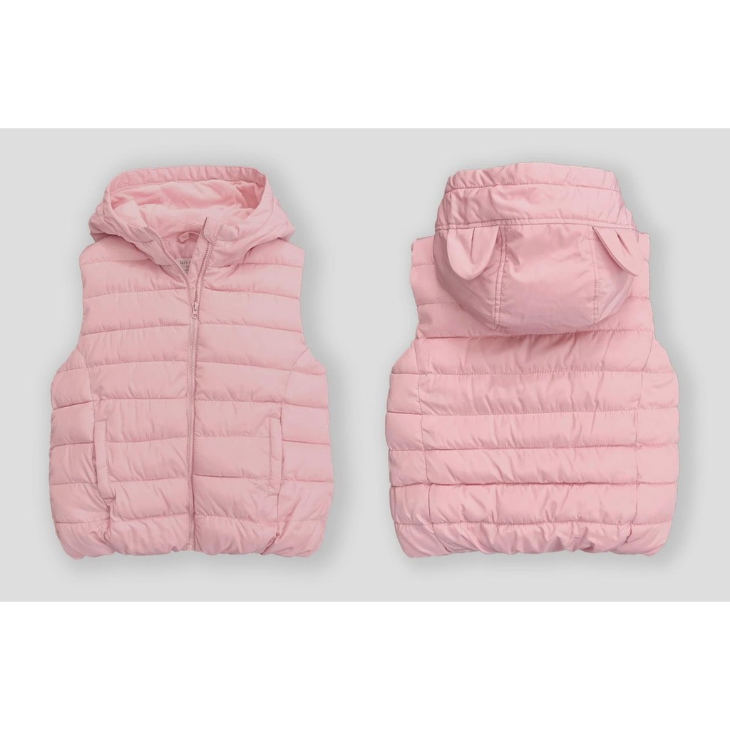 Áo phao bé gái ghi lê ZR Baby Girl 1-5 tuổi xuất dư